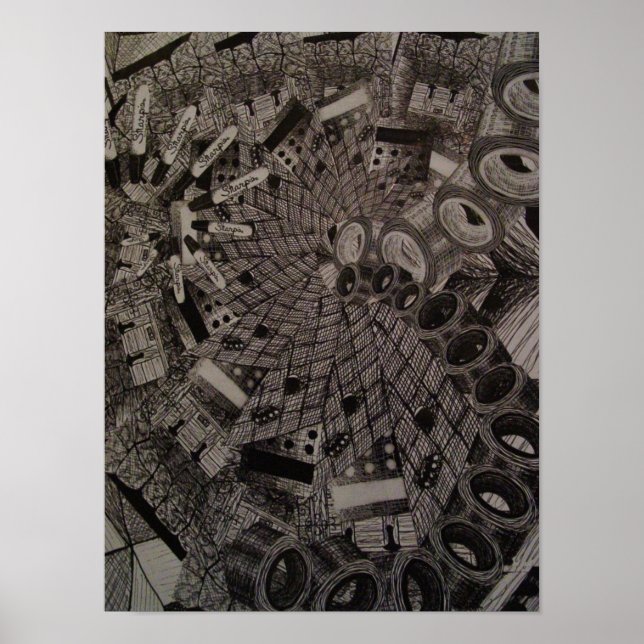 Poster Labyrinthe (Devant)