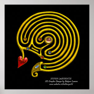 POSTER LABYRINTHE HYPER