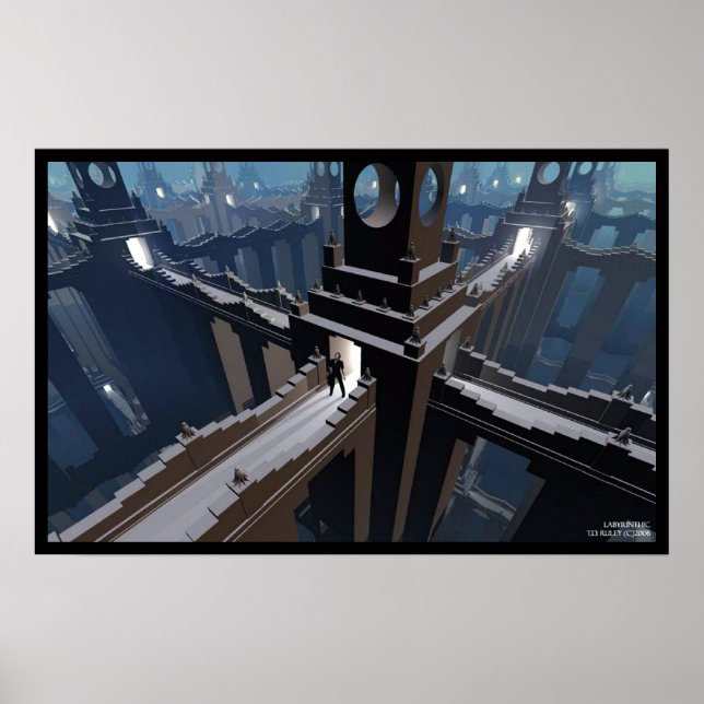 Poster Labyrinthique (Devant)