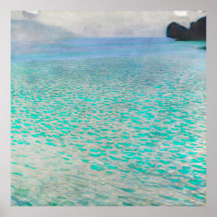 Poster Lac Atter, Gustav Klimt
