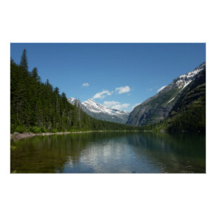 Poster Lac Avalanche I dans le parc national de Glacier