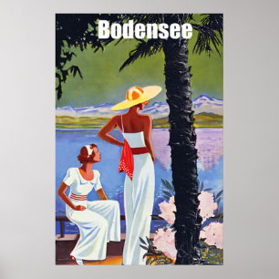 Poster Lac Bodensee, Allemagne