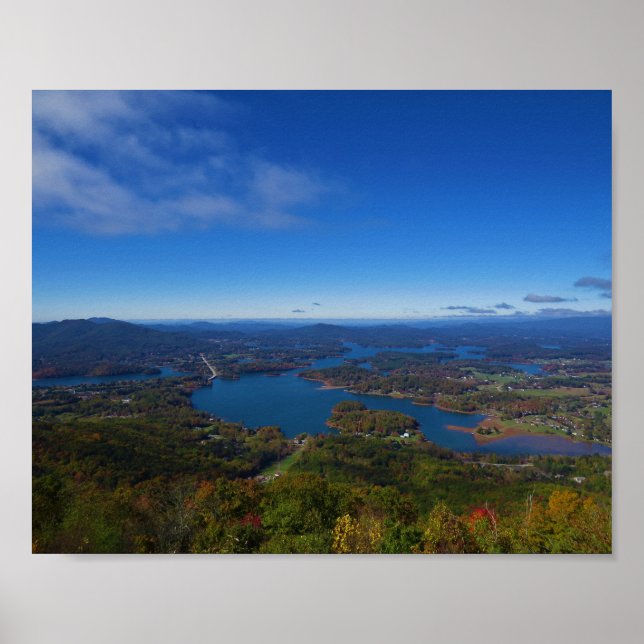 Poster Lac Chatuge (Devant)