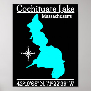 Poster lac Cochituate - performance massachusetts