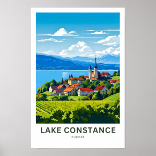Poster Lac Constance Europe Imprimer