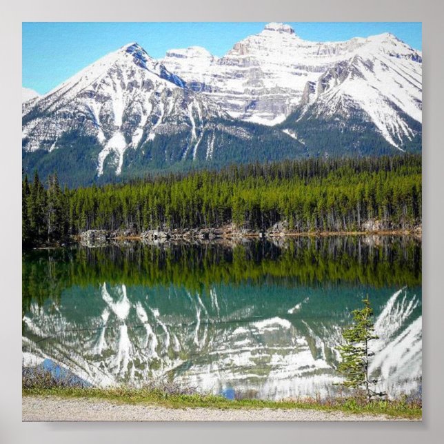 Poster Lac de Banff (Devant)