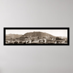 Poster Lac de Côme, Italie Photo 1910