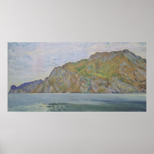 Poster Lac de Garde (par Koloman Moser)