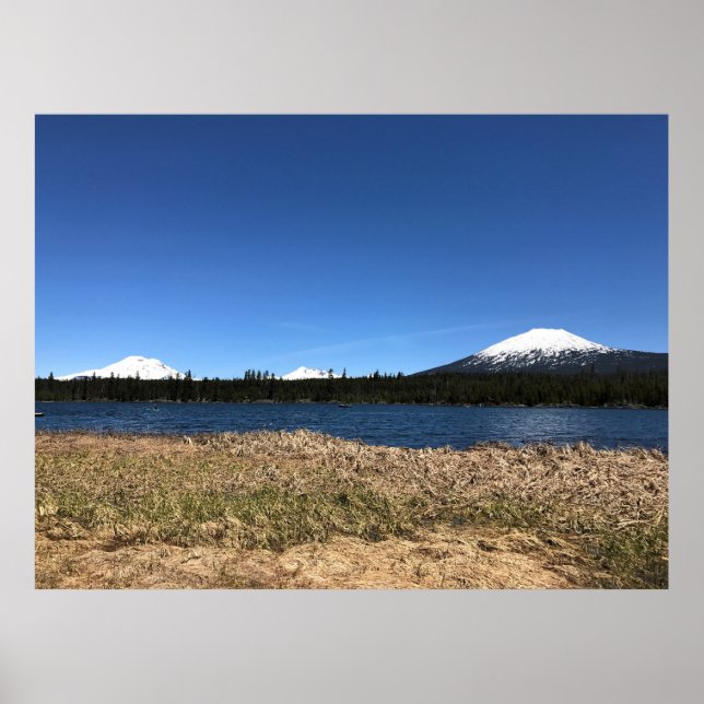 Poster Lac de Lava, Oregon (Devant)