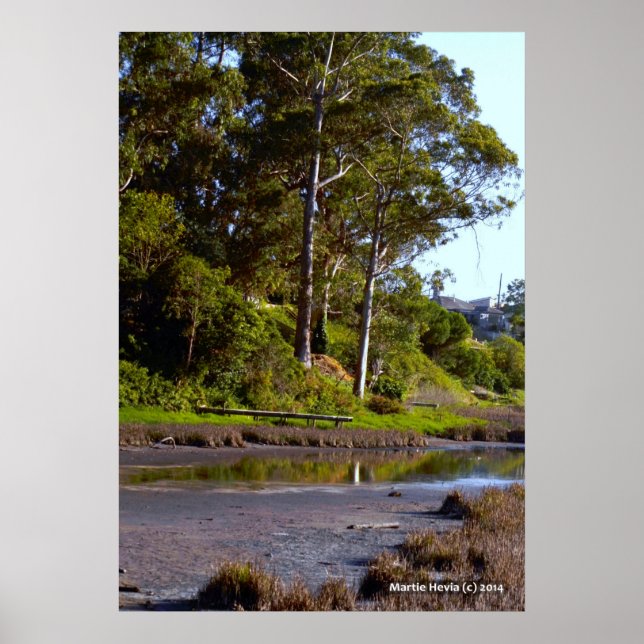 Poster Lac de séchage (Devant)