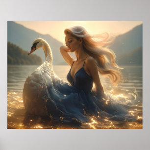 POSTER LAC DES CYGNES - BALLET & DANSE