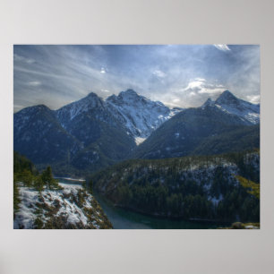 Poster Lac Diablo Sud