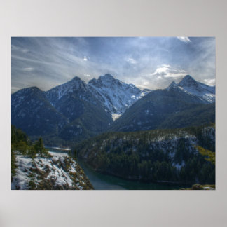 Poster Lac Diablo Sud