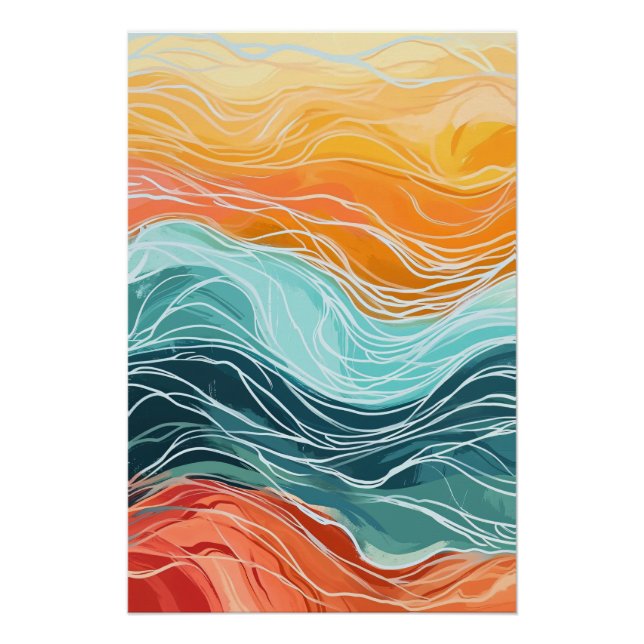 Poster Lac du Colorful (Devant)