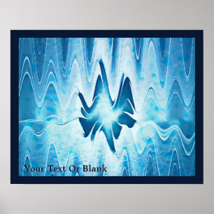 Poster Lac glaciaire