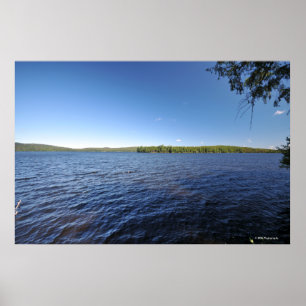 Poster Lac indien dans l'Adirondacks. copie 08 220