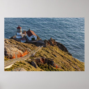 Poster Lac Lighthouse