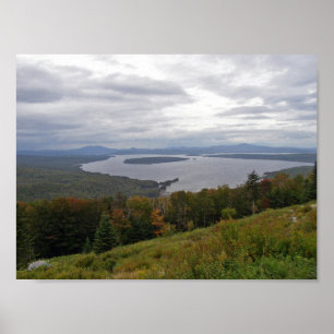 Poster Lac Mooselookmeguntic, Maine