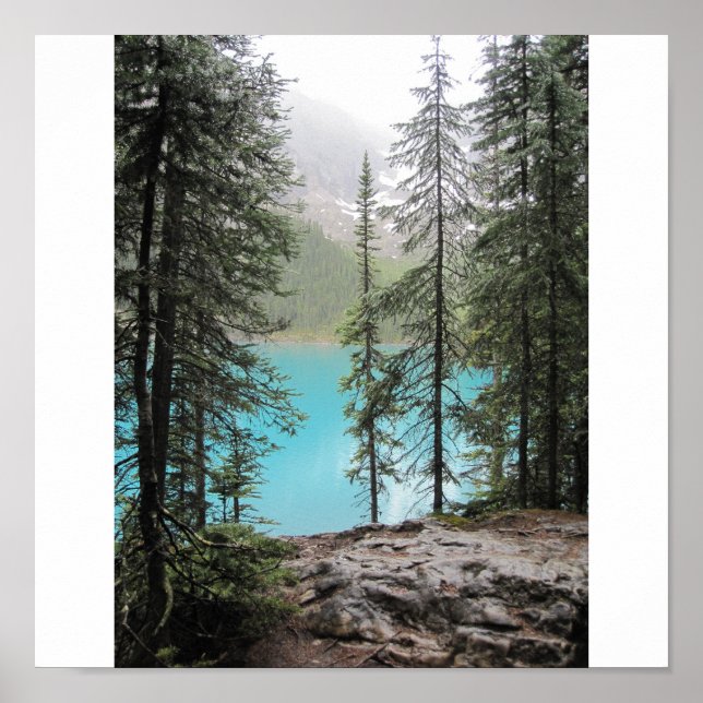 Poster Lac Moraine (Devant)