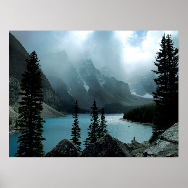 Poster Lac Moraine (Devant)