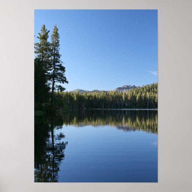 Poster Lac Mountain, Dusk (Devant)