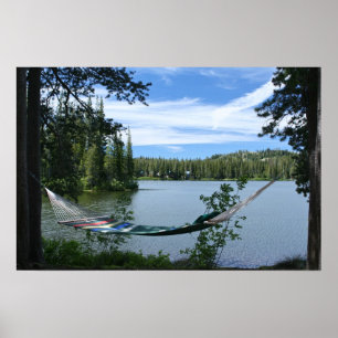 Poster Lac Mountain, Hammock