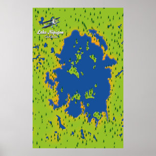 Poster Lac Nipigon