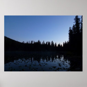Poster Lac Nymph à Dawn