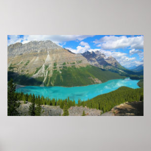 Poster Lac Peyto dans le parc national Banff Alberta Cana