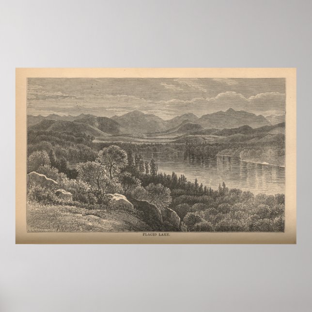 Poster Lac Placid (Devant)