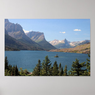 Poster Lac Saint Mary dans le parc national des Glaciers