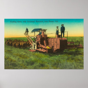 Poster Lac SceneShaver d'hiver de lac shaver, CA