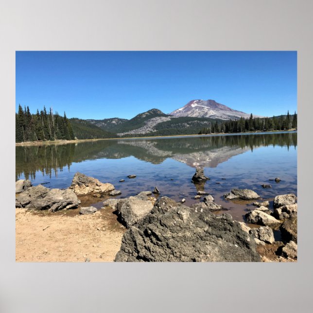 Poster Lac Sparks, Oregon (Devant)