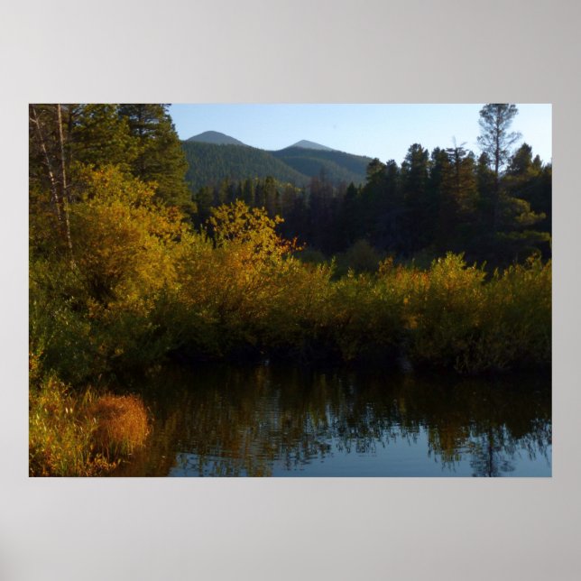 Poster Lac Sprague à l'automne (Devant)