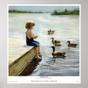 Poster Lac summer