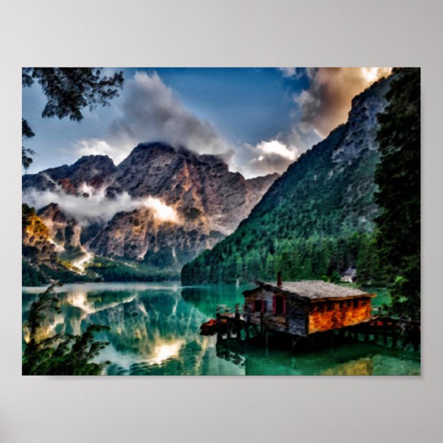 Poster Lac Surreal (Devant)