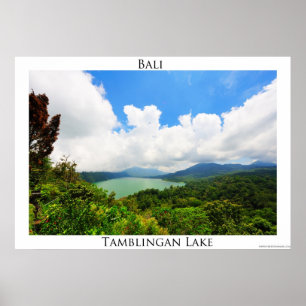 Poster Lac Tamblingan