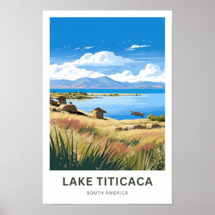 Poster Lac Titicaca Amérique du Sud Imprimer