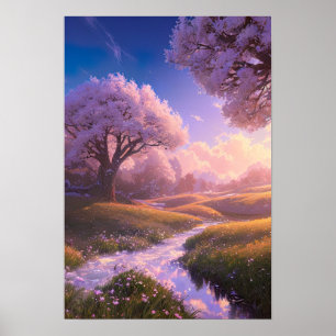 Poster L'acceptation du coucher du soleil