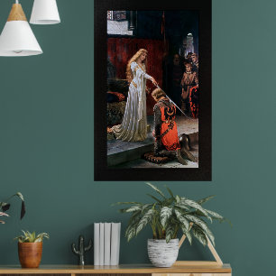 Poster L'accolade d'Edmund Blair Leighton