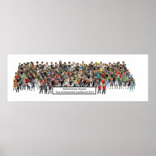 Poster L'accomplissement traque MERCI l'affiche du