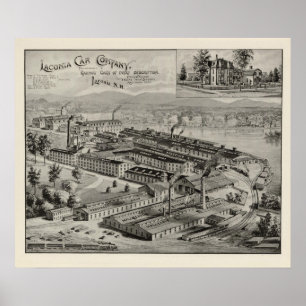 Poster Laconia Car Company