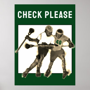 Poster Lacrosse Cool