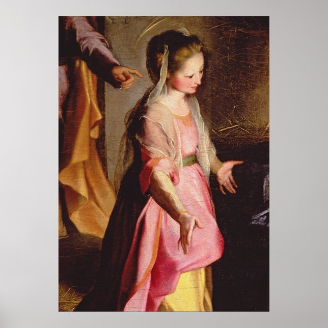 Poster L'adoration de l'enfant, 1597 (Devant)