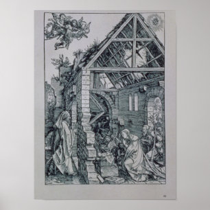 Poster L'adoration des bergers