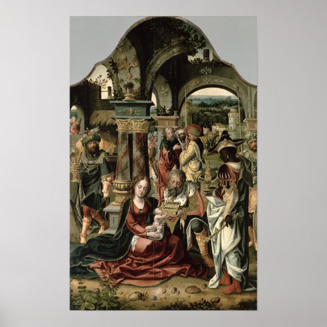 Poster L'Adoration des Mages (Devant)