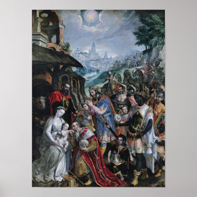 Poster L'Adoration des Mages (Devant)