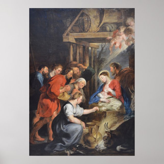 Poster L'Adoration des Shepherds (Devant)
