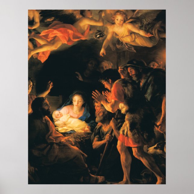 Poster L'Adoration des Shepherds (Devant)