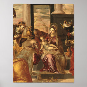 Poster l'adoration du magi